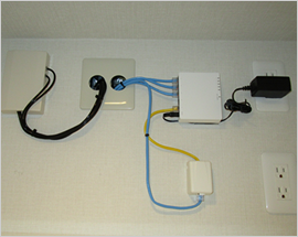 情報分電盤なしの場合