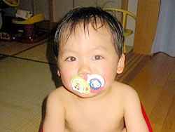 ママ写真館　温くん